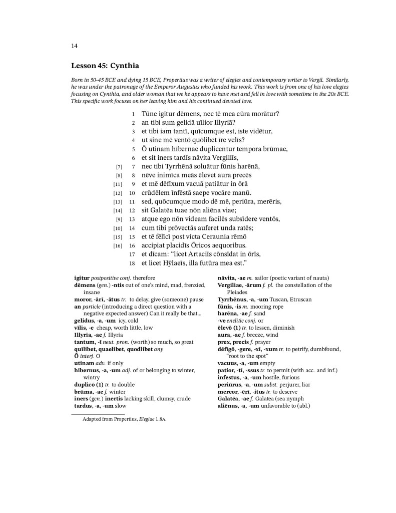 A Response to AP Latin: A Student Perspective – SENTENTIAE ANTIQUAE